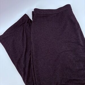 Susan Graver Weekend Women's Charcoal Knit Lounge Pants XL